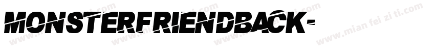 monsterfriendback字体转换