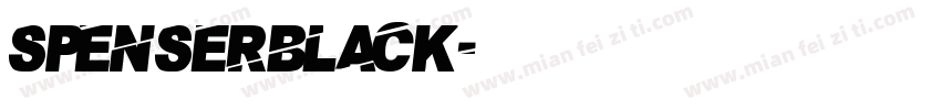 spenserblack字体转换