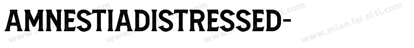 AmnestiaDistressed字体转换
