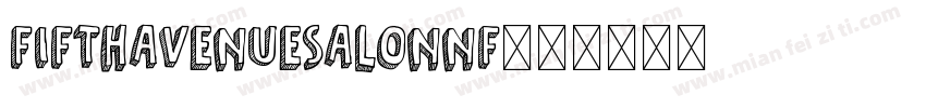 FifthAvenueSalonNF字体转换