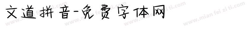 文道拼音字体转换