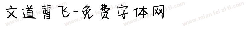 文道曹飞字体转换