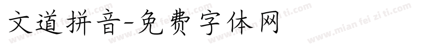 文道拼音字体转换