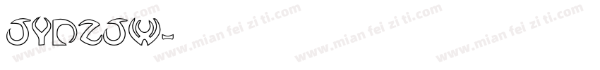 JYDZJW字体转换