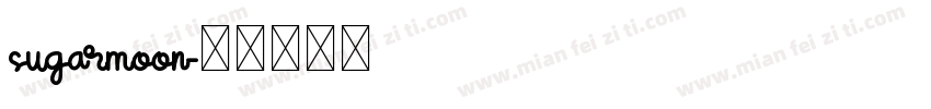 sugarmoon字体转换