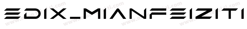 EDIX_mianfeiziticom字体转换