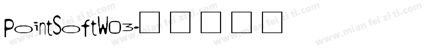 PointSoftW03字体转换