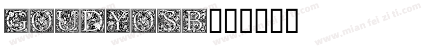GOUDYOSB字体转换