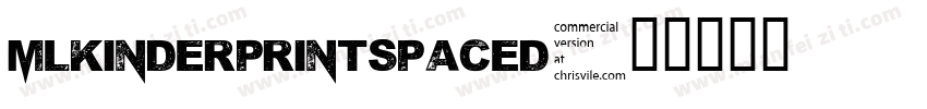 MLkinderprintspaced字体转换