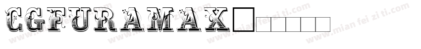 Cgfuramax字体转换