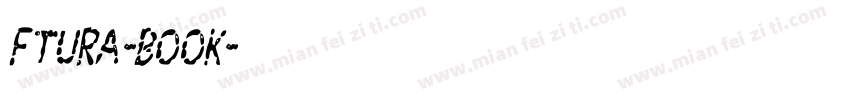 ftura-book字体转换