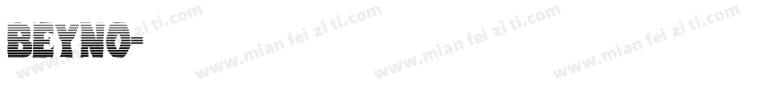 beyno字体转换