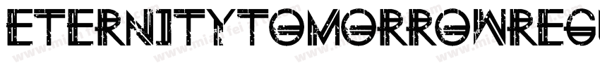 EternityTomorrowRegular-462W字体转换