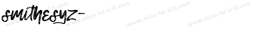 smithesyz字体转换