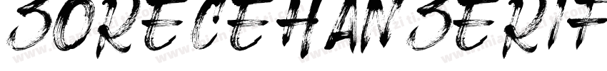 sorecehanserifSC字体转换
