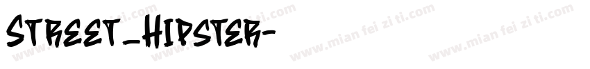 Street_Hipster字体转换