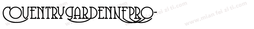 CoventryGardenNFPro字体转换