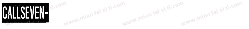 CallSeven字体转换