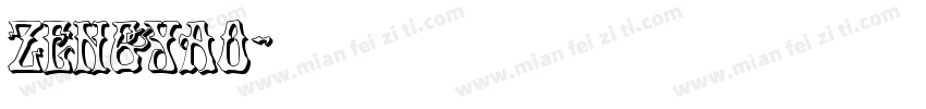 zengyao字体转换