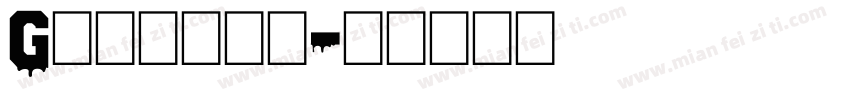 Gunhill字体转换