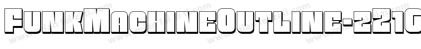 FunkMachineOutline-zZ1G字体转换