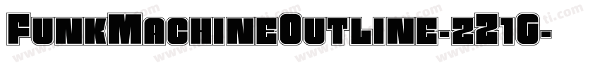FunkMachineOutline-zZ1G字体转换
