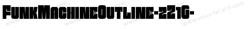 FunkMachineOutline-zZ1G字体转换