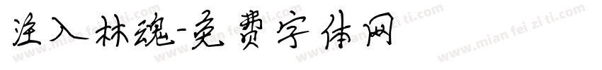 注入林魂字体转换