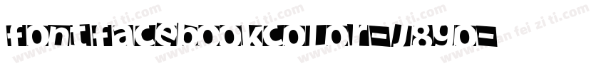 FontFacebookColor-J8go字体转换