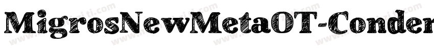 MigrosNewMetaOT-CondensedBook字体转换