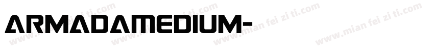 ArmadaMedium字体转换