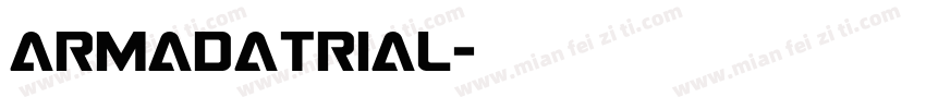 ArmadaTrial字体转换