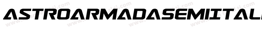 AstroArmadaSemiItali字体转换