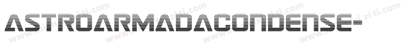 AstroArmadaCondense字体转换