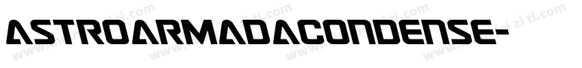 AstroArmadaCondense字体转换