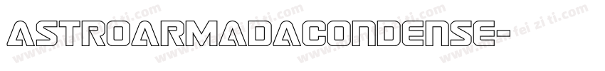 AstroArmadaCondense字体转换