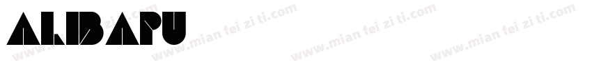Alibapu字体转换