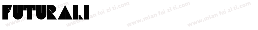 FUTURALI字体转换