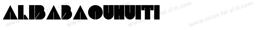 alibabaouhuiti字体转换