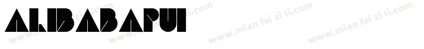 alibabapui字体转换