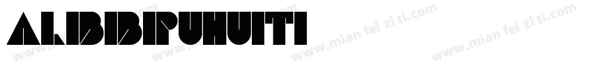 alibibipuhuiti-2-65-字体转换