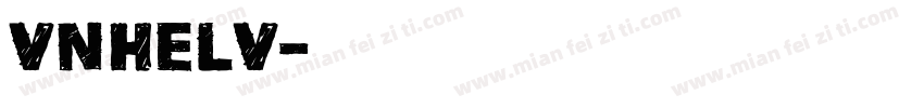 VnHelv字体转换