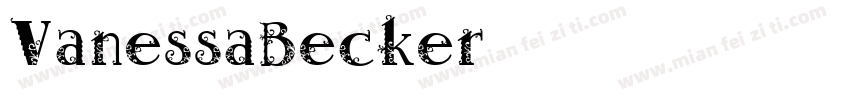 VanessaBecker字体转换