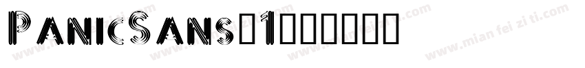 PanicSans-1字体转换