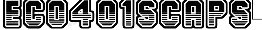 Eco401Scaps字体转换