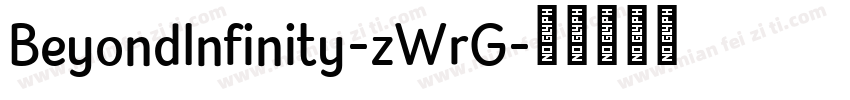 BeyondInfinity-zWrG字体转换