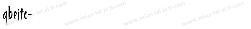 gbeitc字体转换
