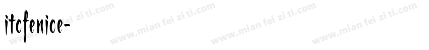 itcfenice字体转换