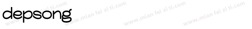 depsong字体转换