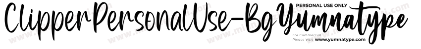 ClipperPersonalUse-Bg13字体转换